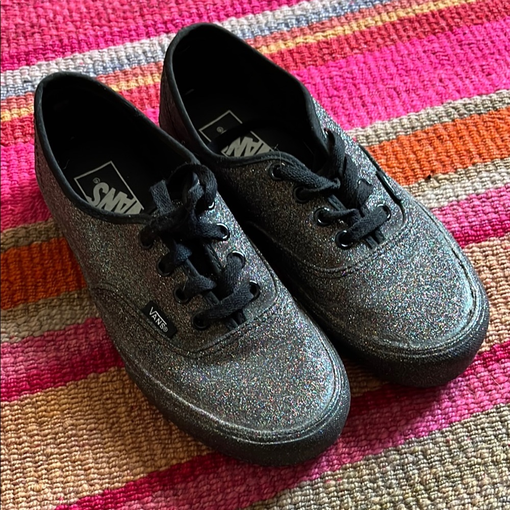 Vans Sparkle Black Sneakers
